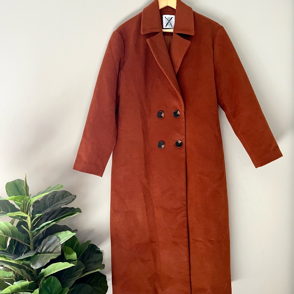 Urban Outfitters Double Breasted Trench Coat